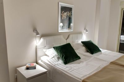 Sovrum p&aring; f&ouml;rsta v&aring;ning