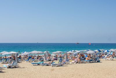 Kleopatrastranden i Alanya