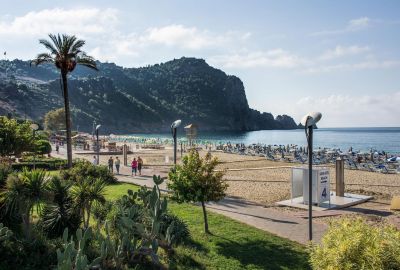 Kleopatrastranden i Alanya
