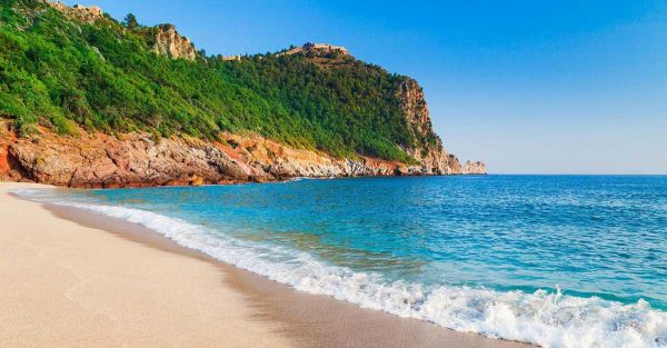 Kleopatrastranden i Alanya