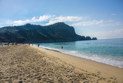 Kleopatrastranden i Alanya