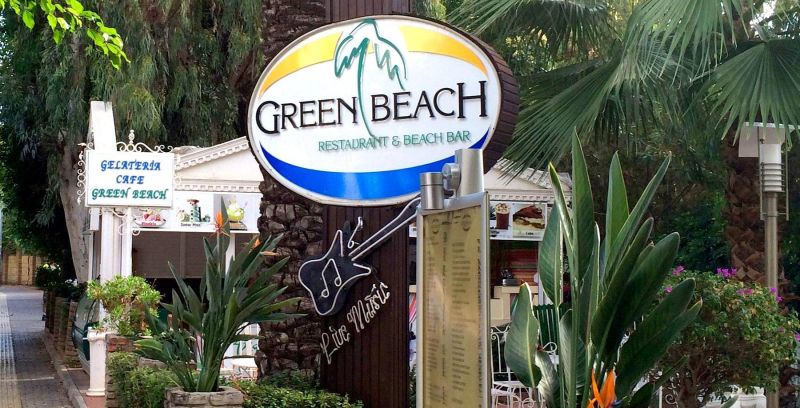 Green Beach Resturant i Alanya