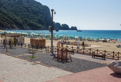 Kleopatrastranden i Alanya