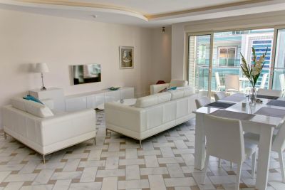 Vardagsrum med 58tum Samsung TV